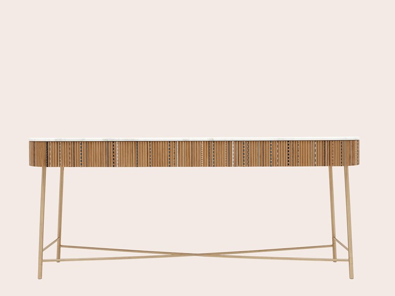 PLEATED FUNQUETRY CONSOLE